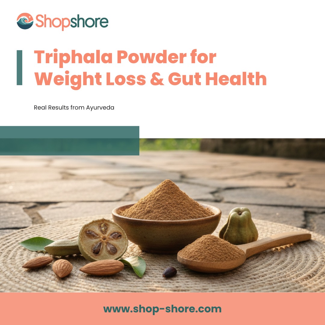 Triphala Powder for Weight Loss & Gut Health